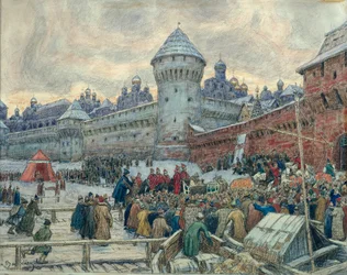 Moscou antiga, partida depois de uma briga